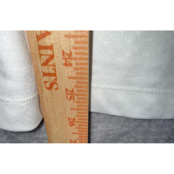 XXL Women’s Off White Gold Embroidered Long Sleeve NFL NY Jets Top - Picture 7 of 7